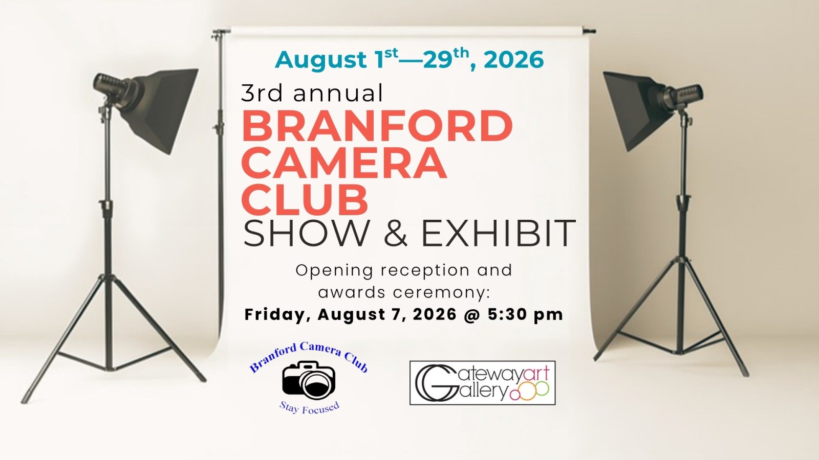 Branford Camera Club Show: Reception & Awards Ceremony