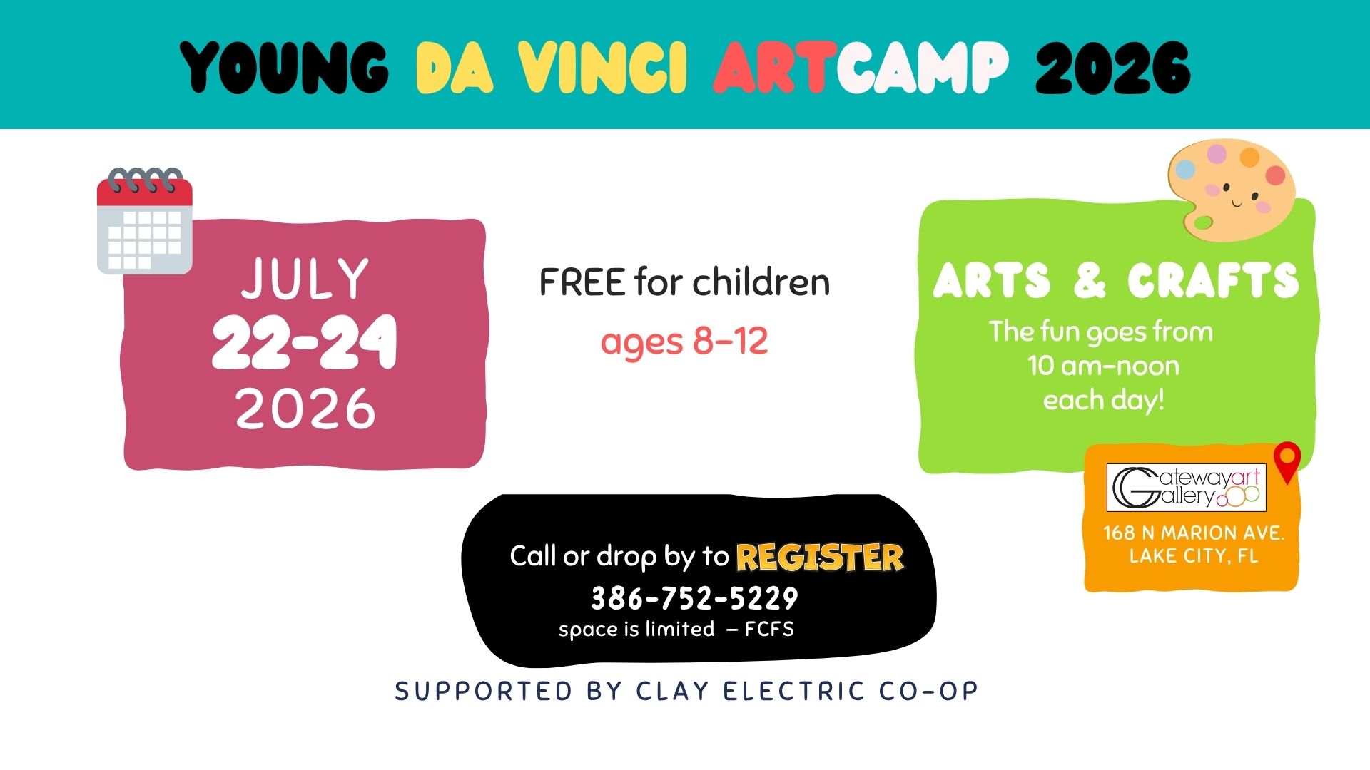 Young Da Vinci Art Camp