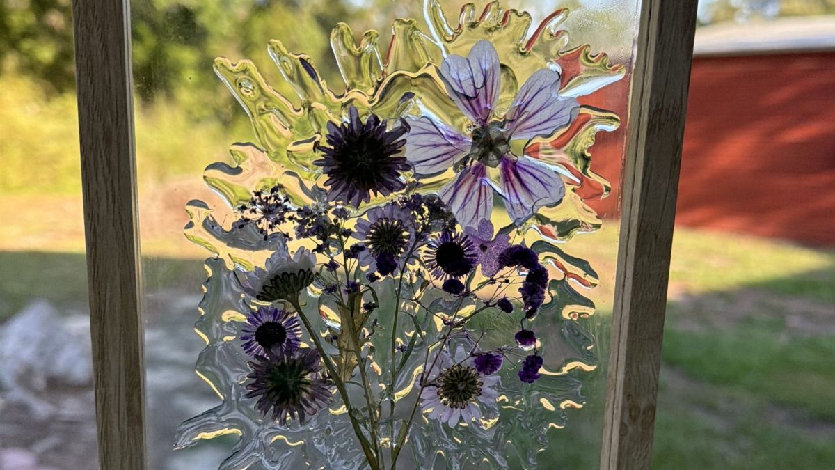 Resin Pressed Flower Sun Catchers