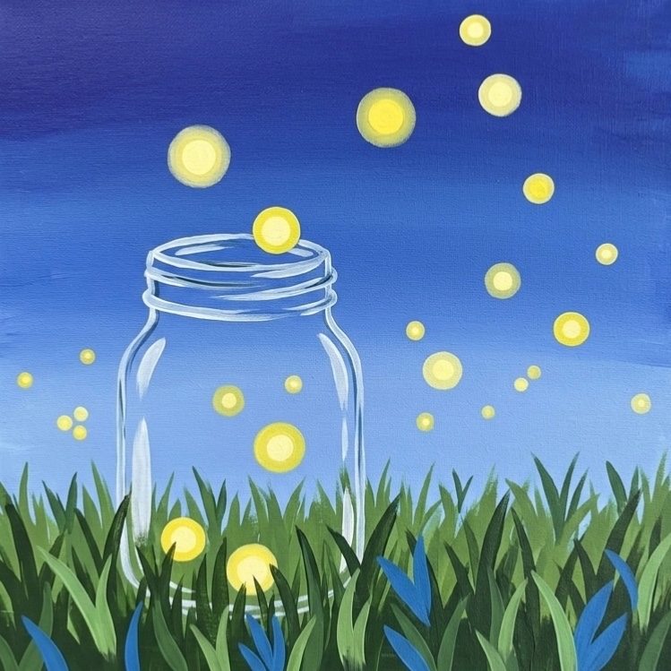 Gateway Paint Social: Jarred Fireflies