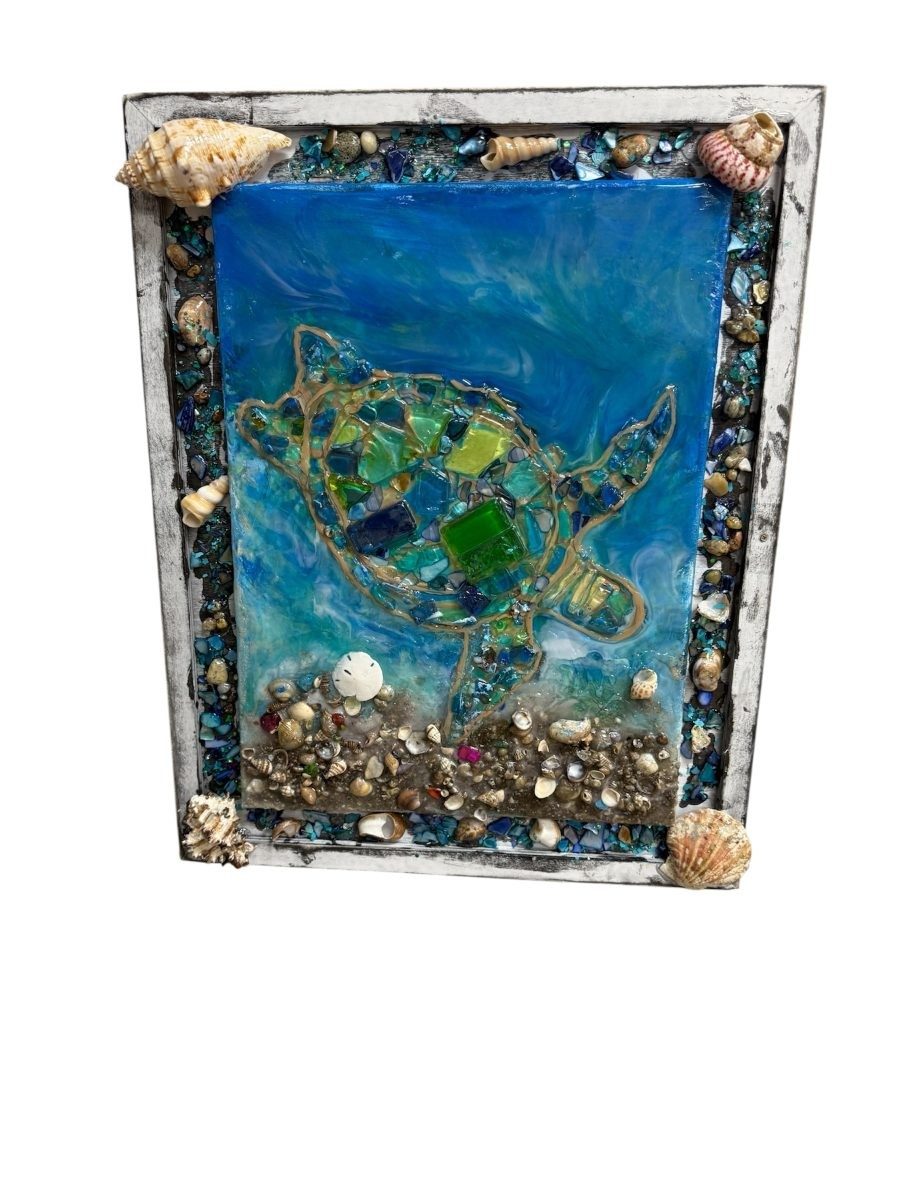 Turtle & Shells wall art